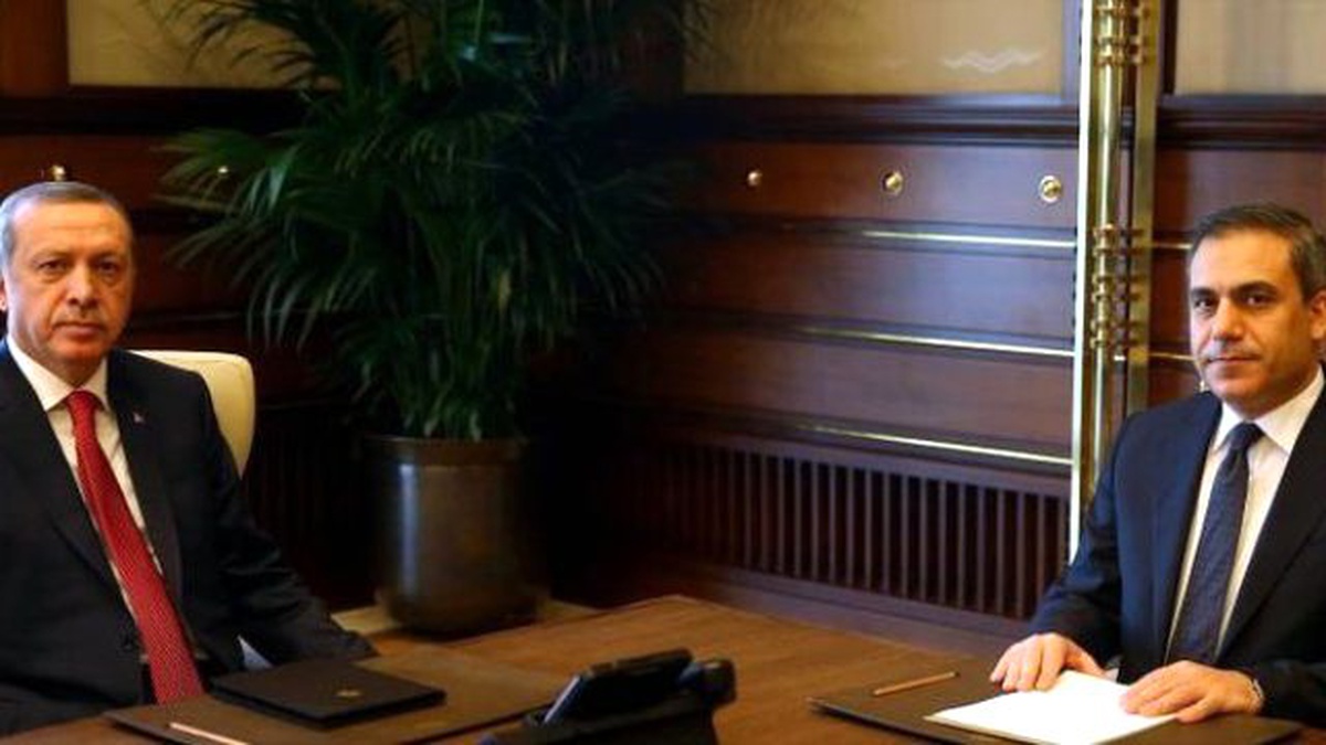 Cumhurbaşkanı Erdoğan, MİT Müsteşarı Fidan\'ı Kabul Etti