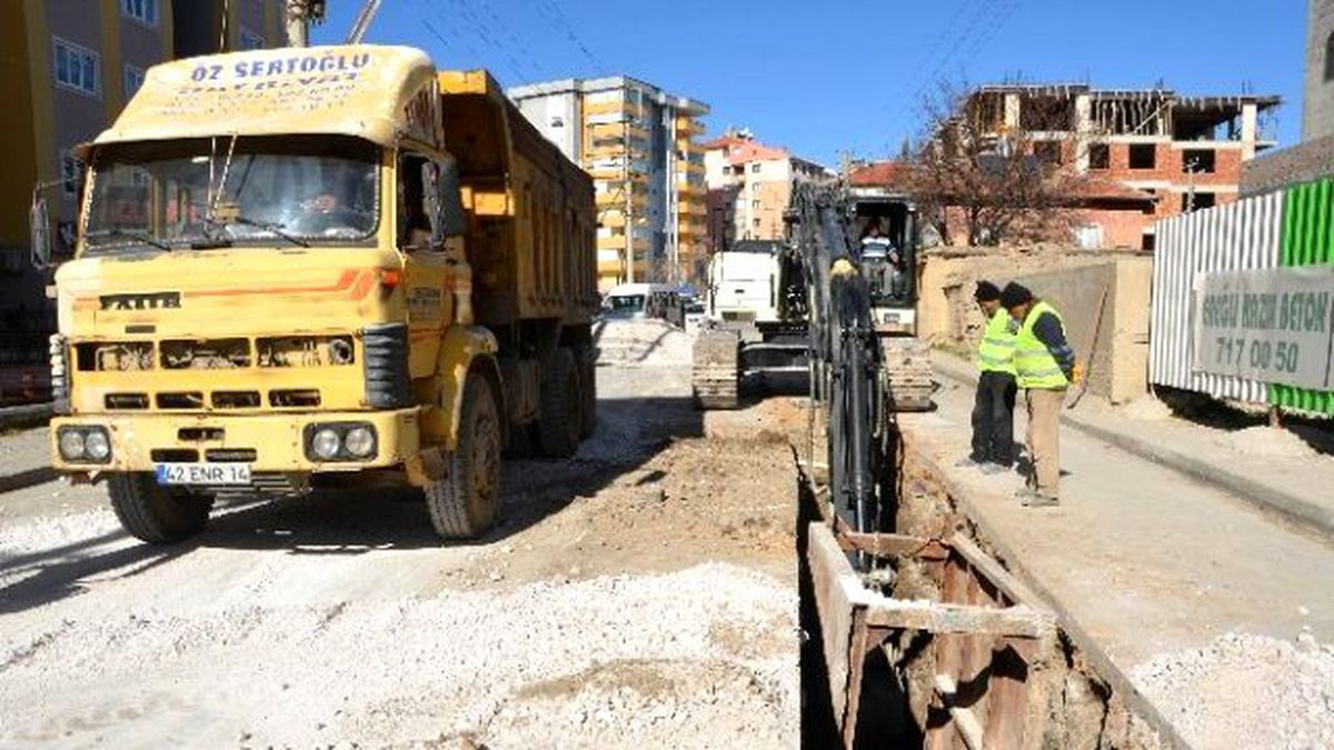 Ereğli\'de Alt Yapı ve Çevre Düzenleme Çalışmaları Sürüyor