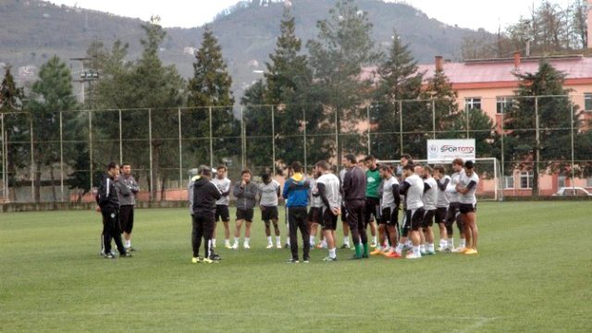Giresunspor Adanademirspor Maçı Hazırlıklarına Başladı