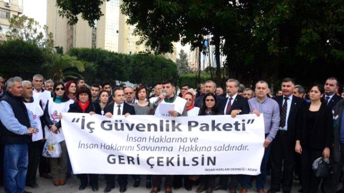 İHD\'den İç Güvenlik Paketine Tepki