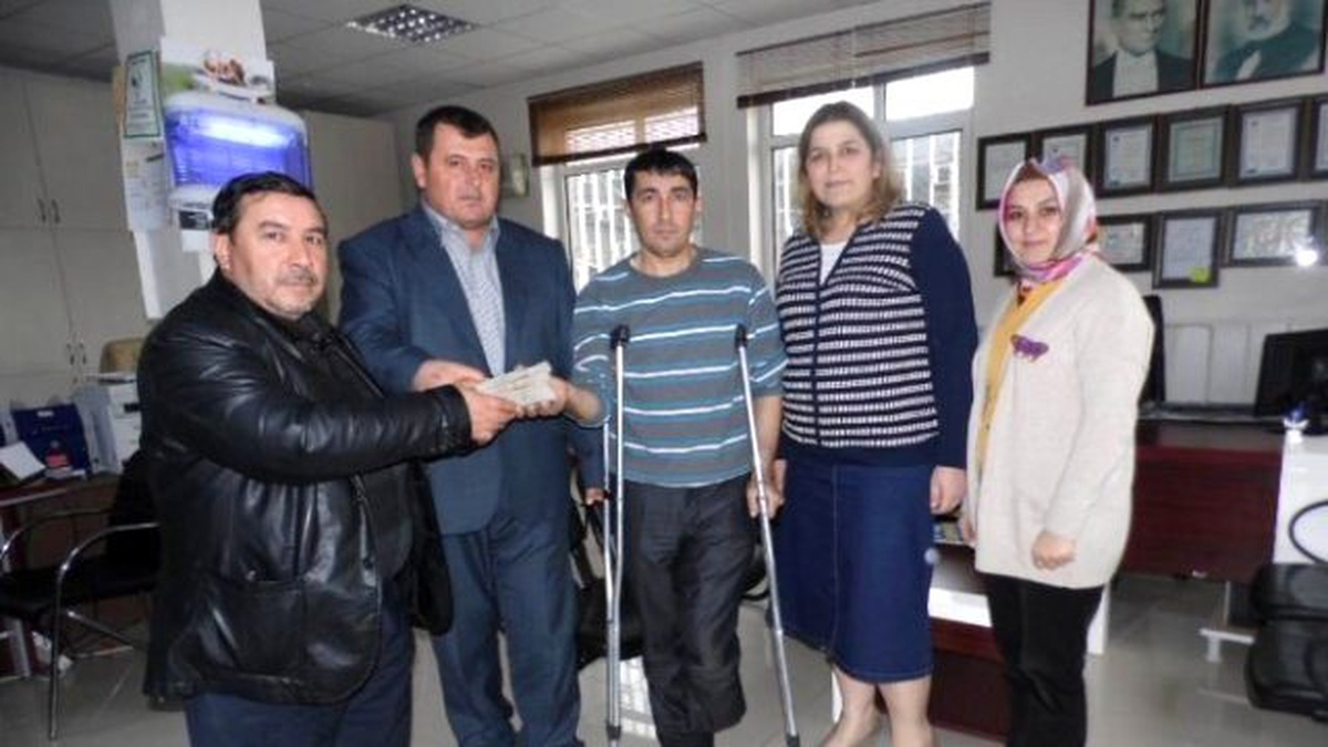 İş Kazasında Ayağını Kaybeden Çiftçiye Sigortadan 38 Bin Lira Destek