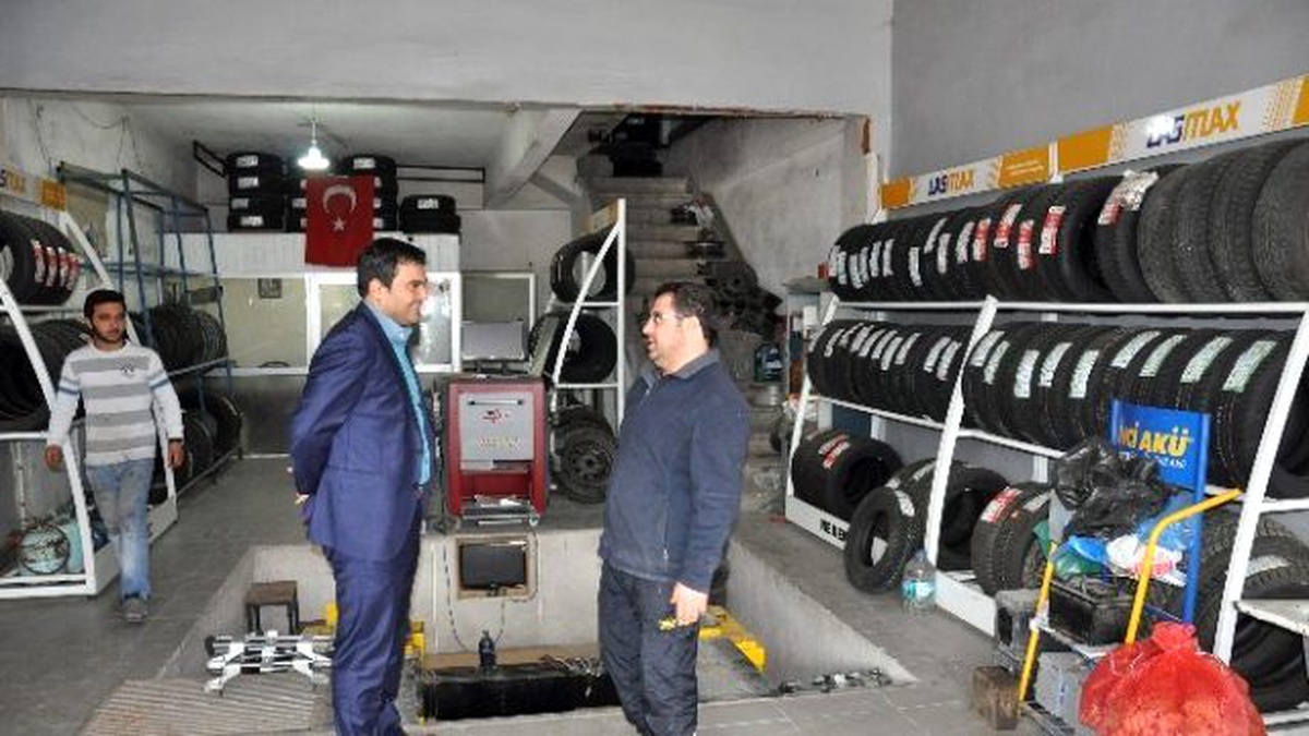 Kaymakam Balcı Sanayi Esnafını Ziyaret Etti