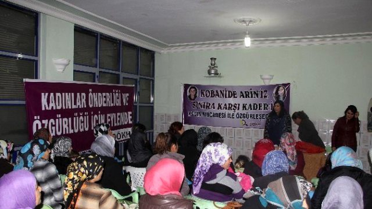 Kobanili Kadınlara \'Kadın Sağlığı\' Eğitimi