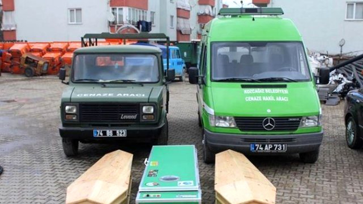 Kozcağız Belediyesinden Klimalı Tabut Hizmet Veriyor