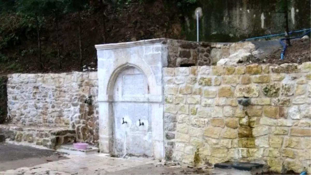 Ordu'da Tarihi Çeşmeler Yenilendi