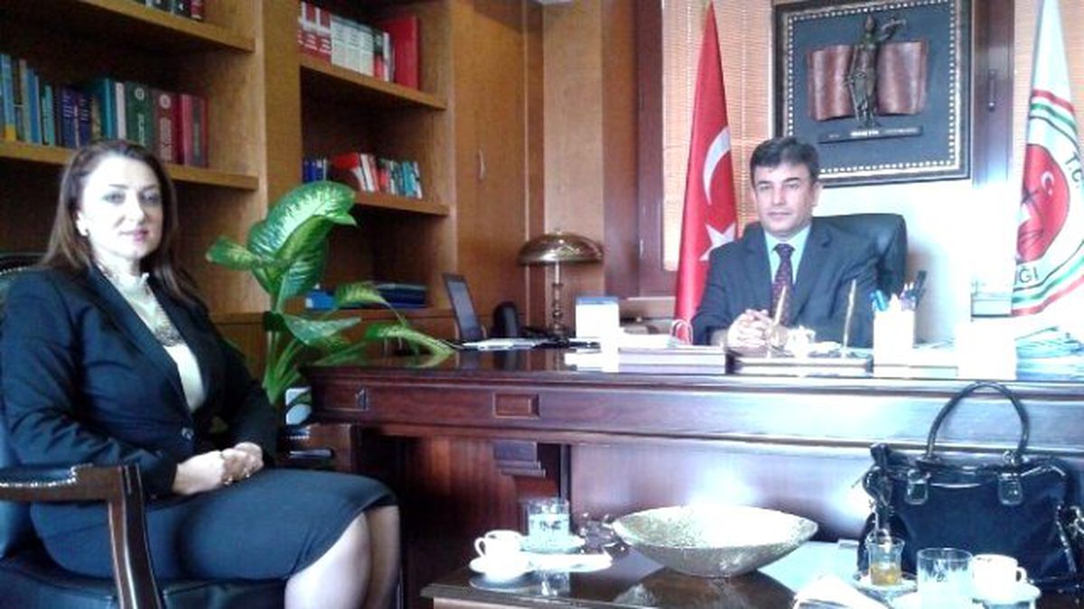 Ortadoğu Devletleri Barış Zirvesinin Eş Başkanı Atasoy İzmir\'de