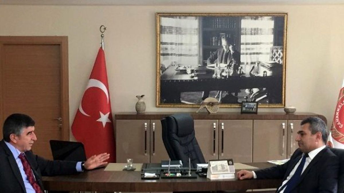 Rektör Adayından Başkan Aytop\'a Ziyaret