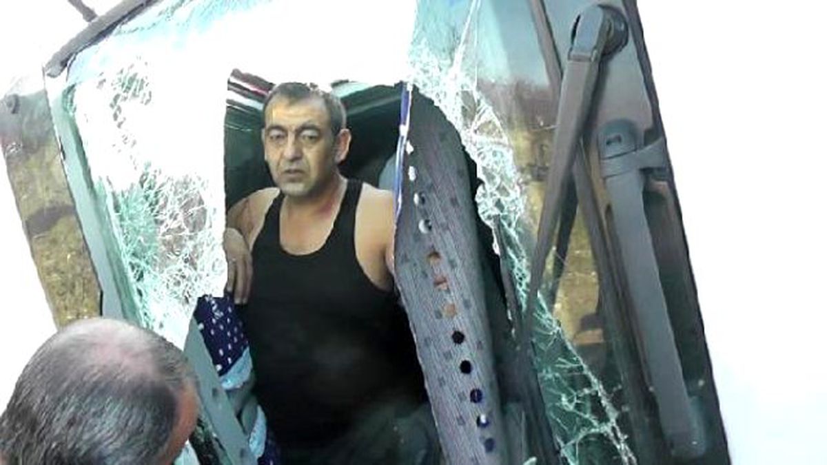 Şarampole Devrilen Tır\'ın Şoförü 2.11 Promil Alkollü Çıktı