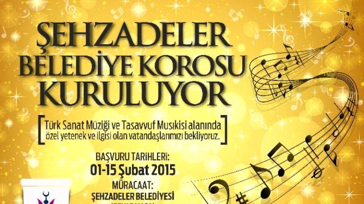 Şehzadeler Belediyesi Koro Kuruyor