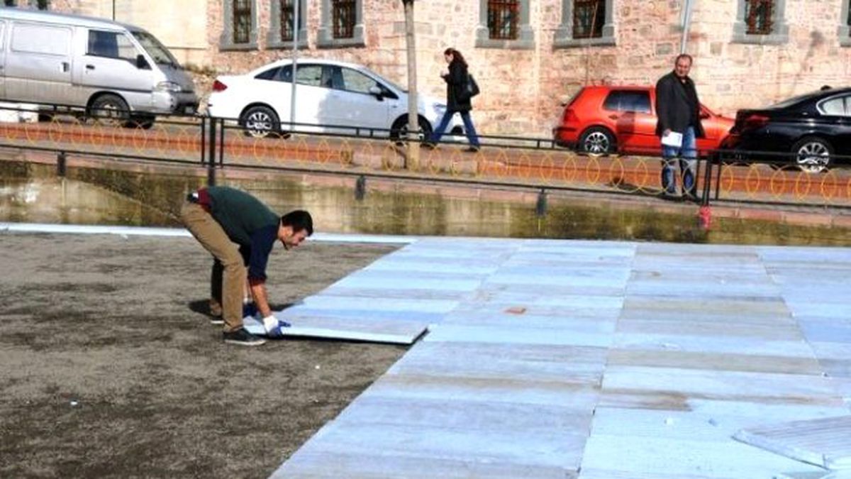 Tekirdağ\'da Buz Pateni Pisti Açılıyor