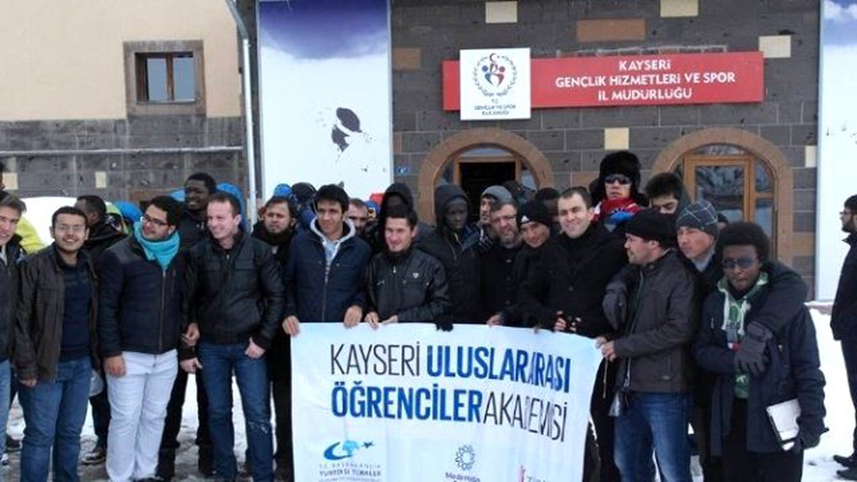 Uluslararası Akademi Öğrencilerine Erciyes Gezisi