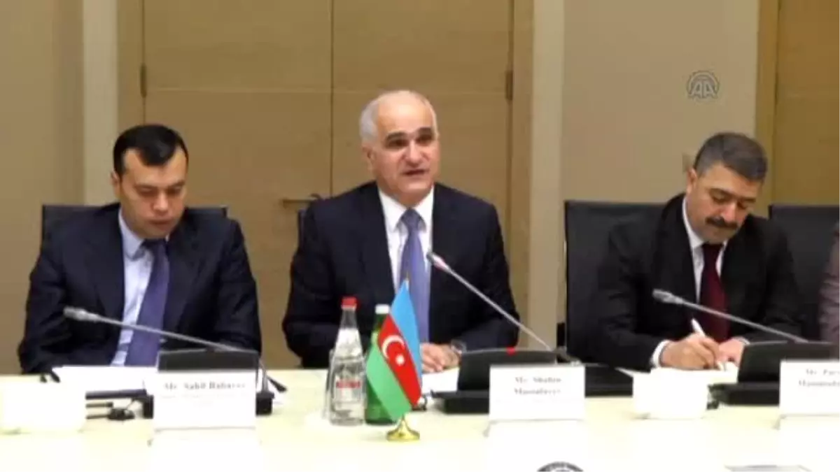 Zeybekci, Azerbaycan Ekonomi ve Sanayi Bakanı Mustafayev'le Görüştü