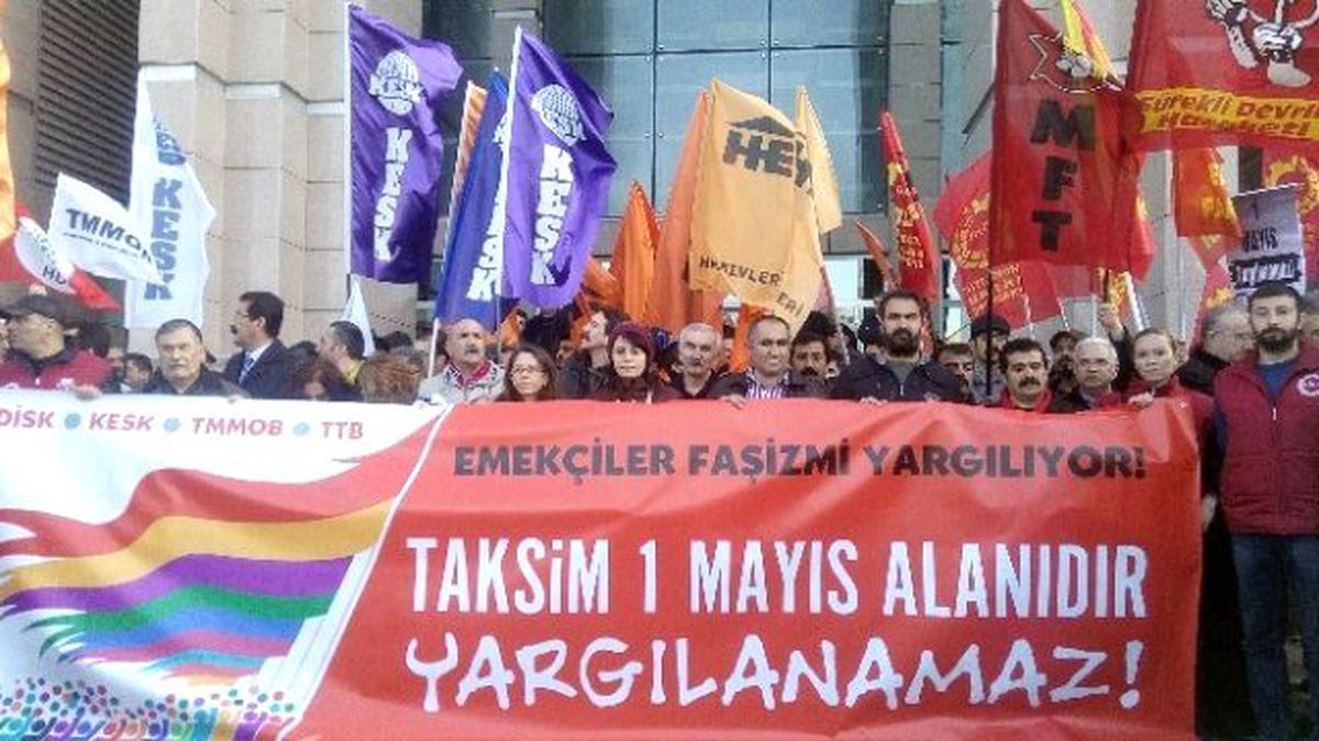 1 Mayıs" Davası Başladı