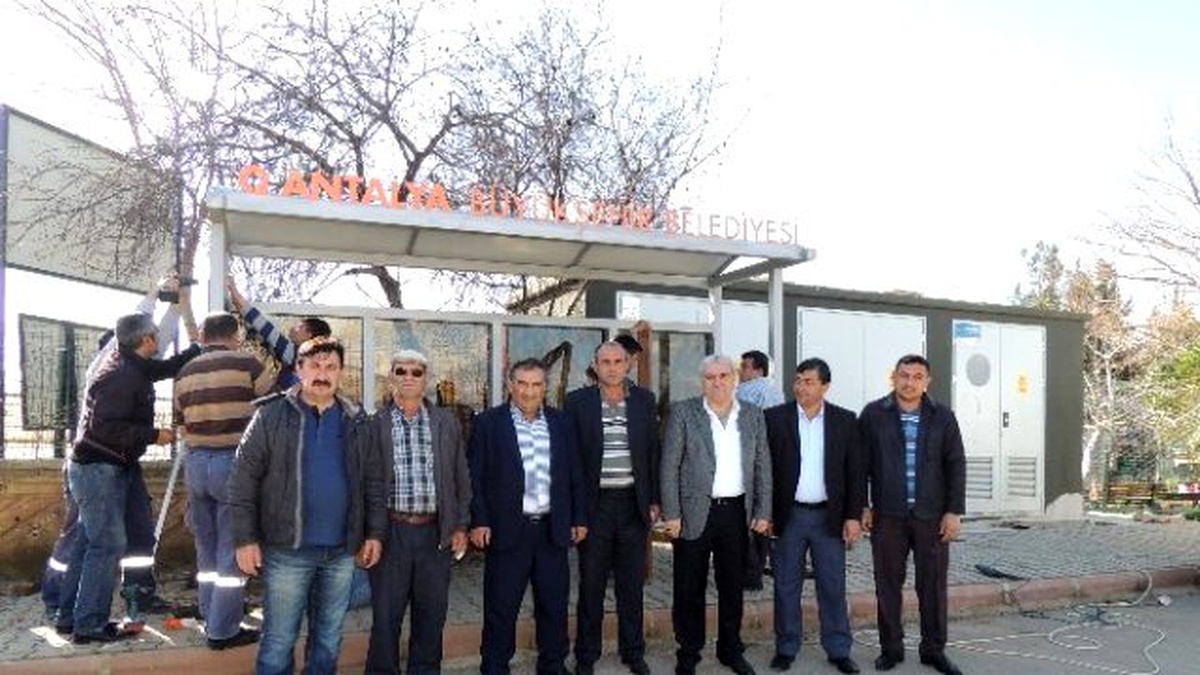 Aksu\'ya Yedi Yeni Durak Yapılıyor