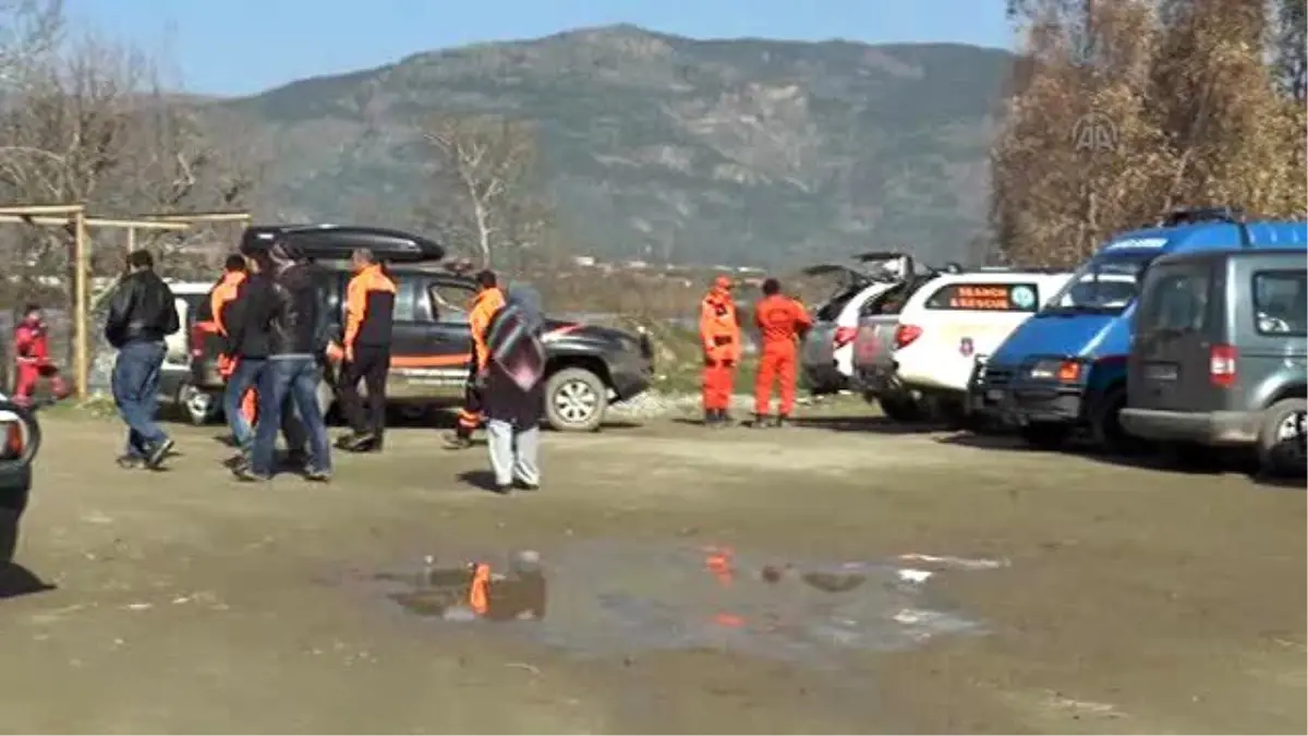 Denizli\'de Botun Alabora Olması - Kayıp Pilotu Arama Çalışmaları