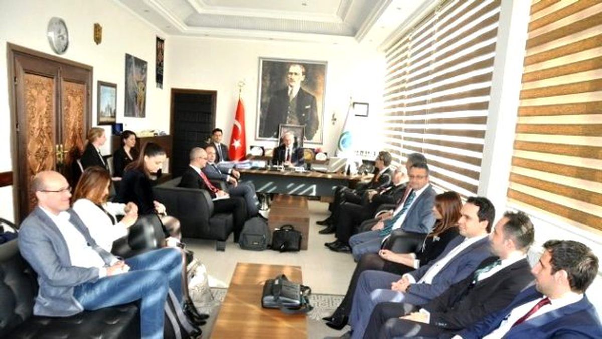 Hollanda Başkonsolosu ve İş Adamlarından Başkan Albayrak\'a Ziyaret