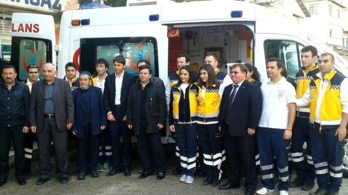 Kalkım Beldesine Yeni Ambulans Verildi