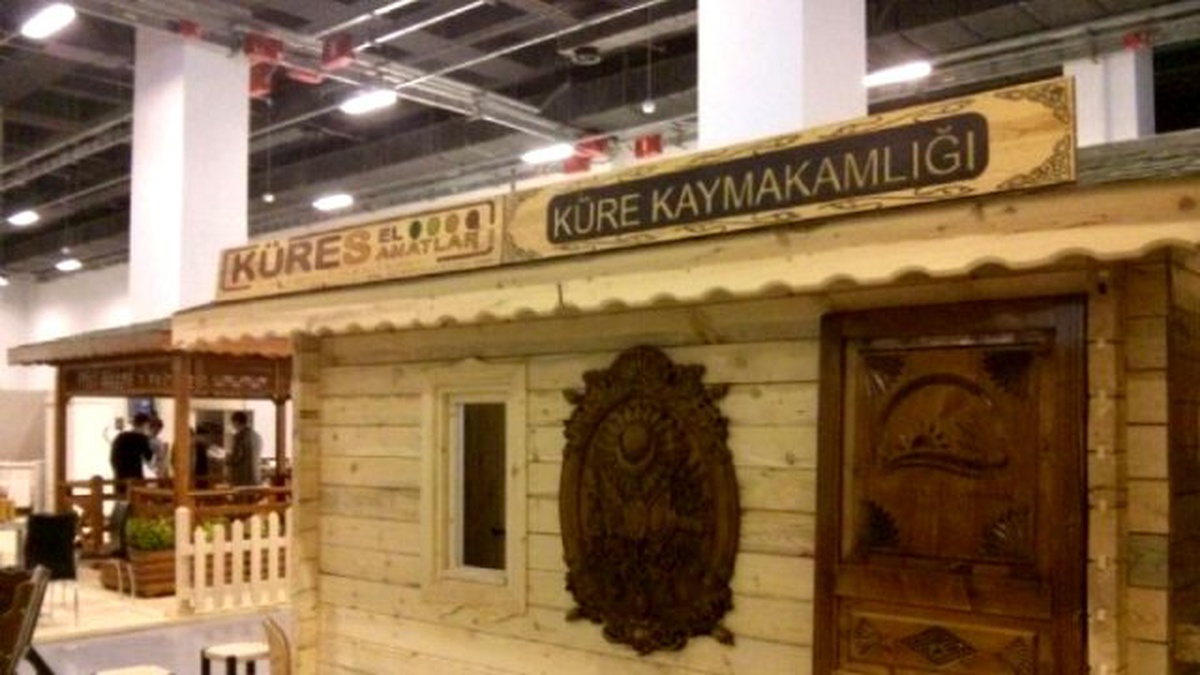 Küre Kaymakamlığı Yapıda Ahşap Fuarına Katıldı