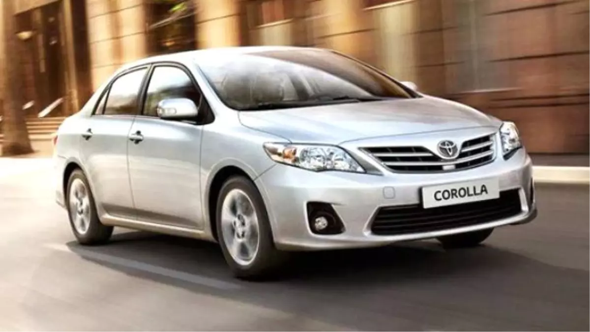 Toyota Corolla, 2014\'te de Dünya\'nın En Çok Tercih Edilen Otomobili