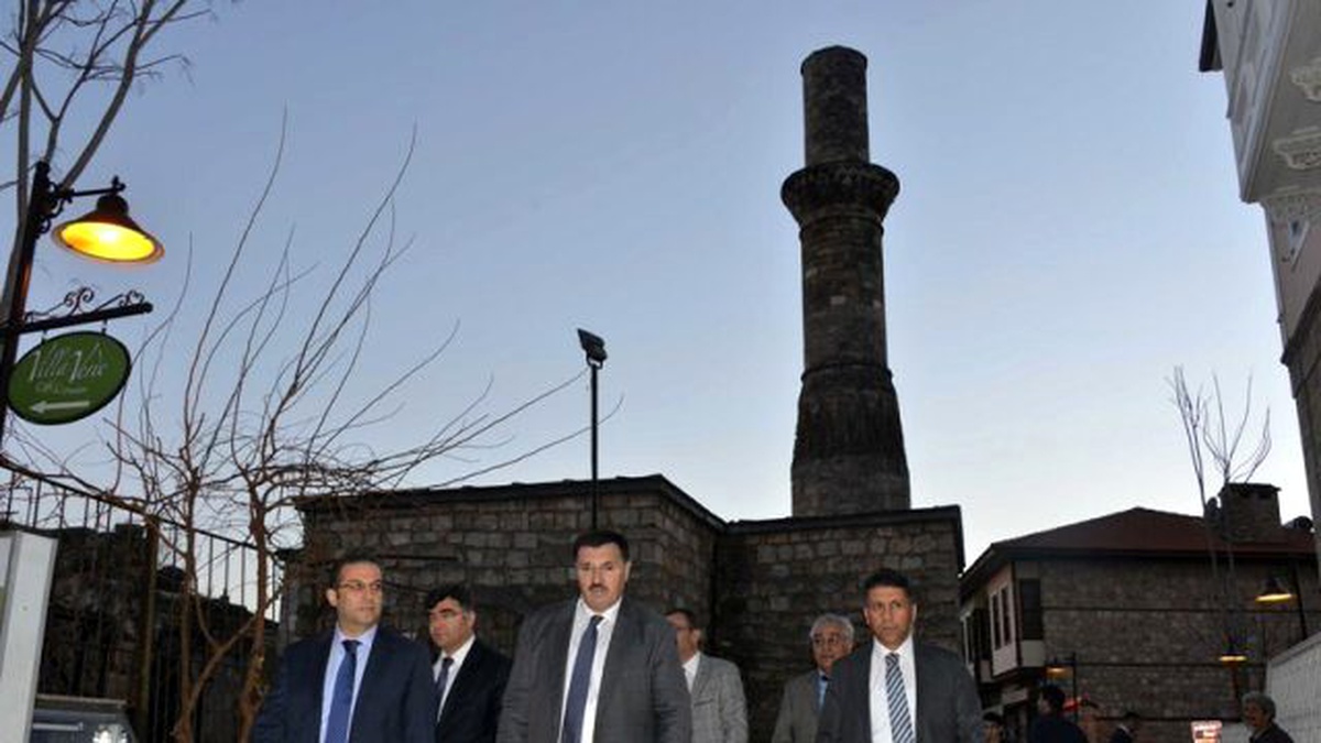 Antalya Valisi Türker, Kaleiçi\'nde İnceleme Yaptı