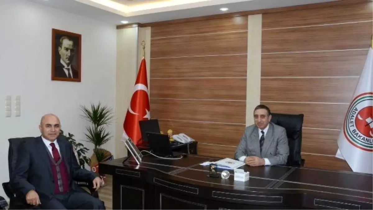 Yakutiye Belediye Başkanı Ali Korkut\'tan Başsavcı Bingül\'e Ziyaret