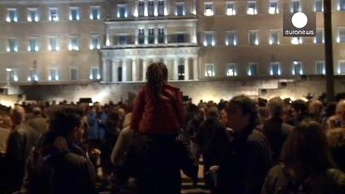 Yunanistan\'da Seçim Sonrası İlk Tasarruf Protestosu