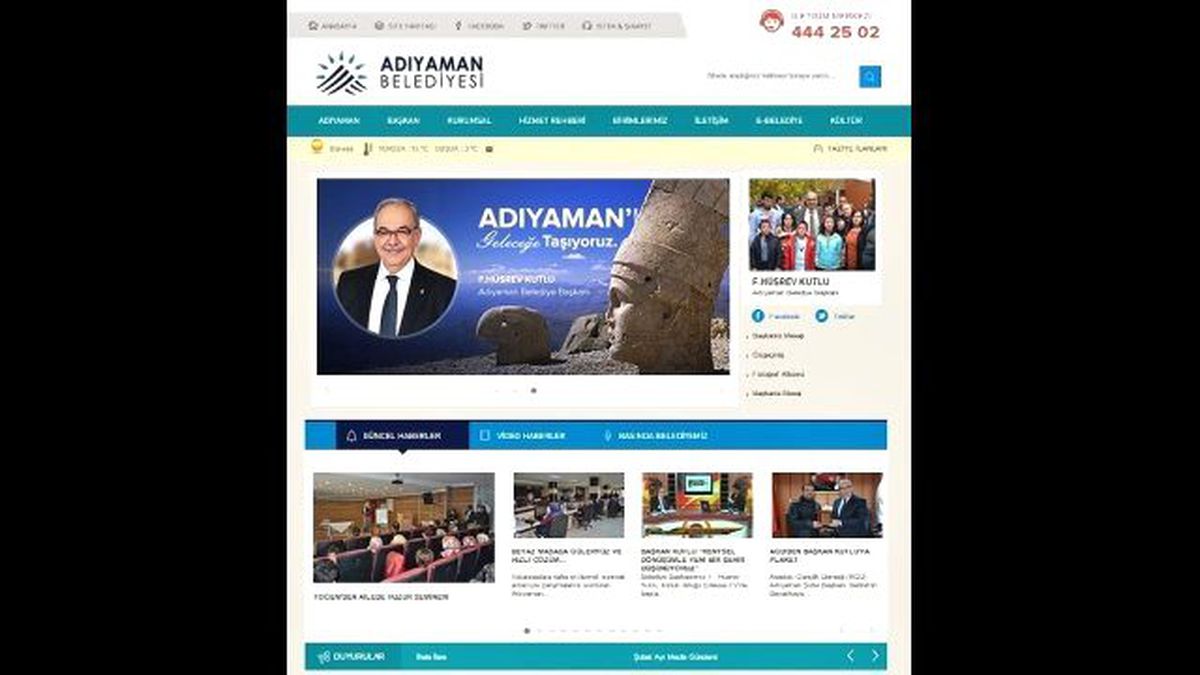 Adıyaman Belediyesi Web Sayfasını Yeniledi