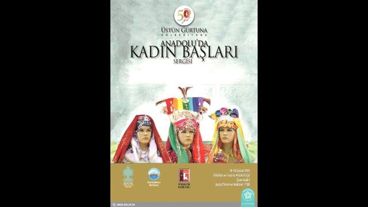 Anadolu\'da Kadın Başları\' Sergisi Sarı Köşk\'te Sergilenecek