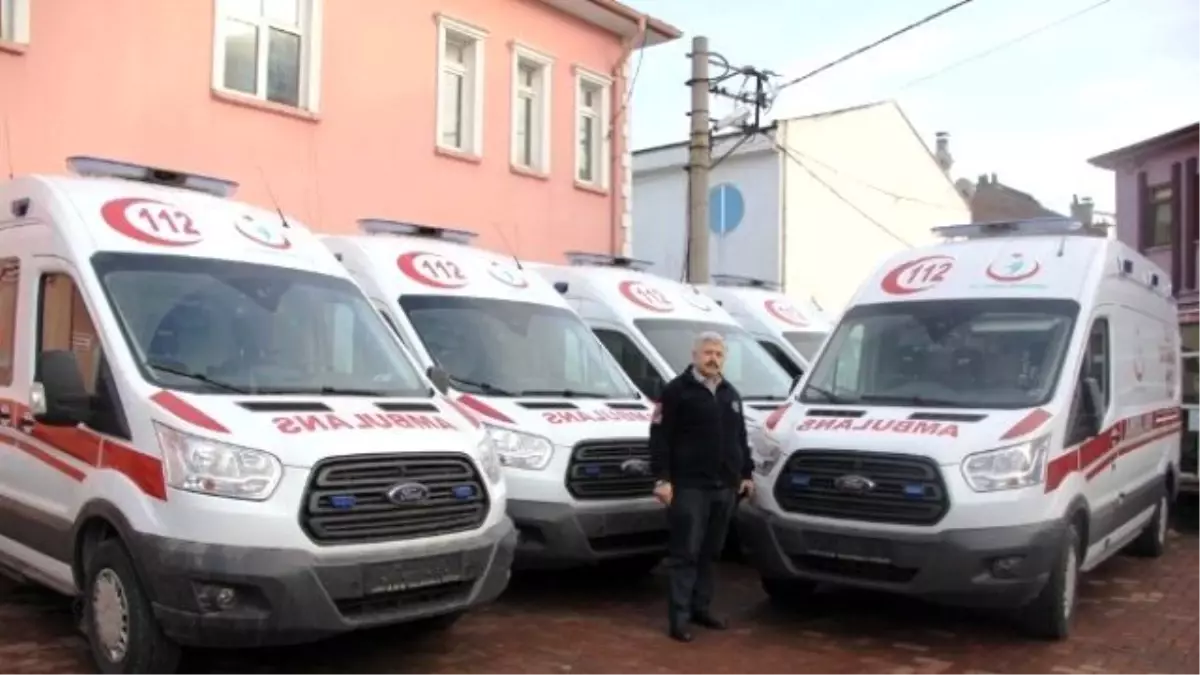 Bartın 112\'ye 5 Yeni Ambulans