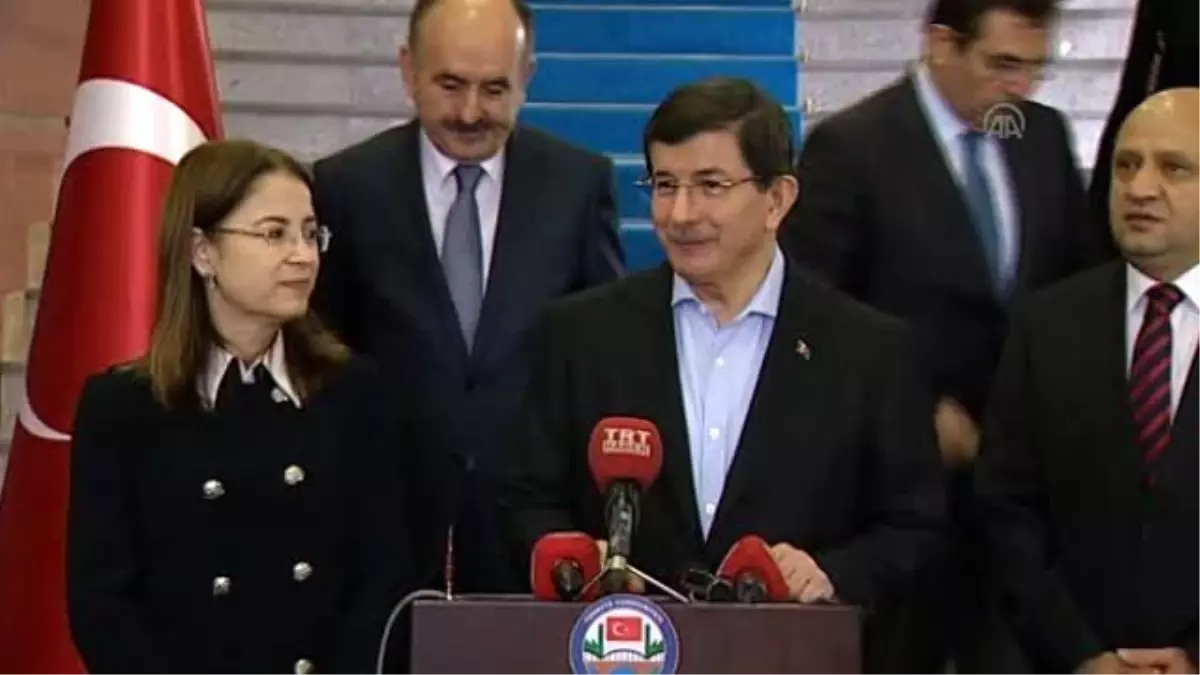 Davutoğlu - MİT Müsteşarı Fidan\'ın Milletvekili Aday Adayı Olmak Üzere Görevinden İstifa Etmesi