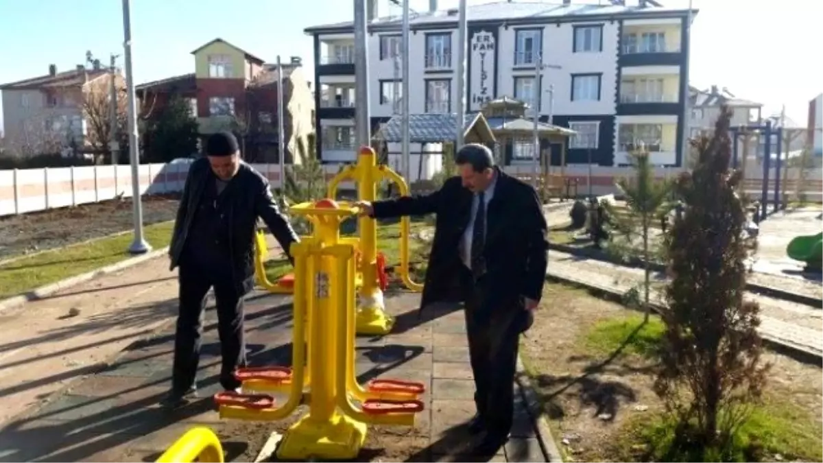 Elazığ Kovancılar\'da Ailelerin Birlikte Zaman Geçireceği Park Yapıldı