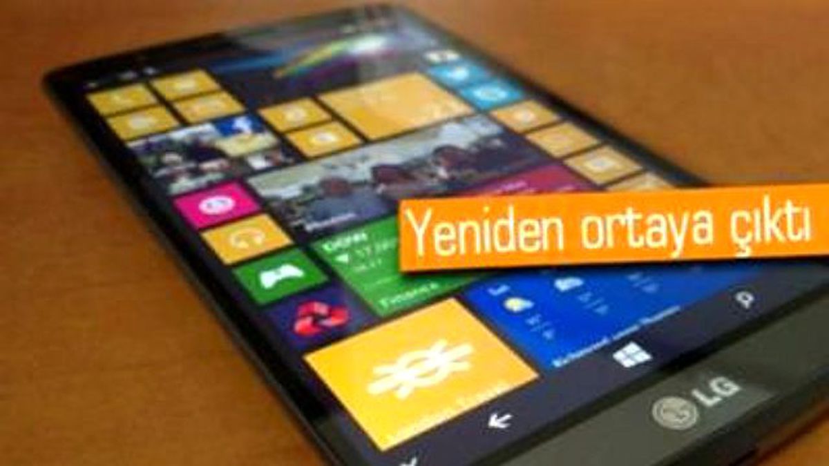 Lg\'nin Windows Phone\'lu Telefonu Yolda
