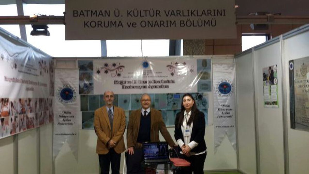 Batman Üniversitesi Herıtage Fuarındaydı