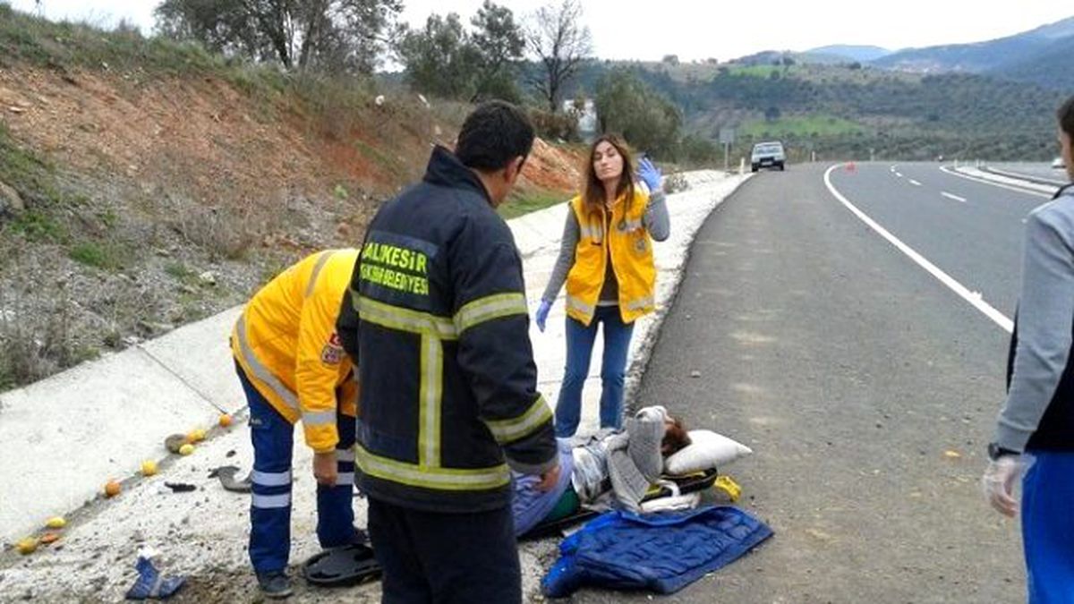 Trafik Kazası: 1 Yaralı