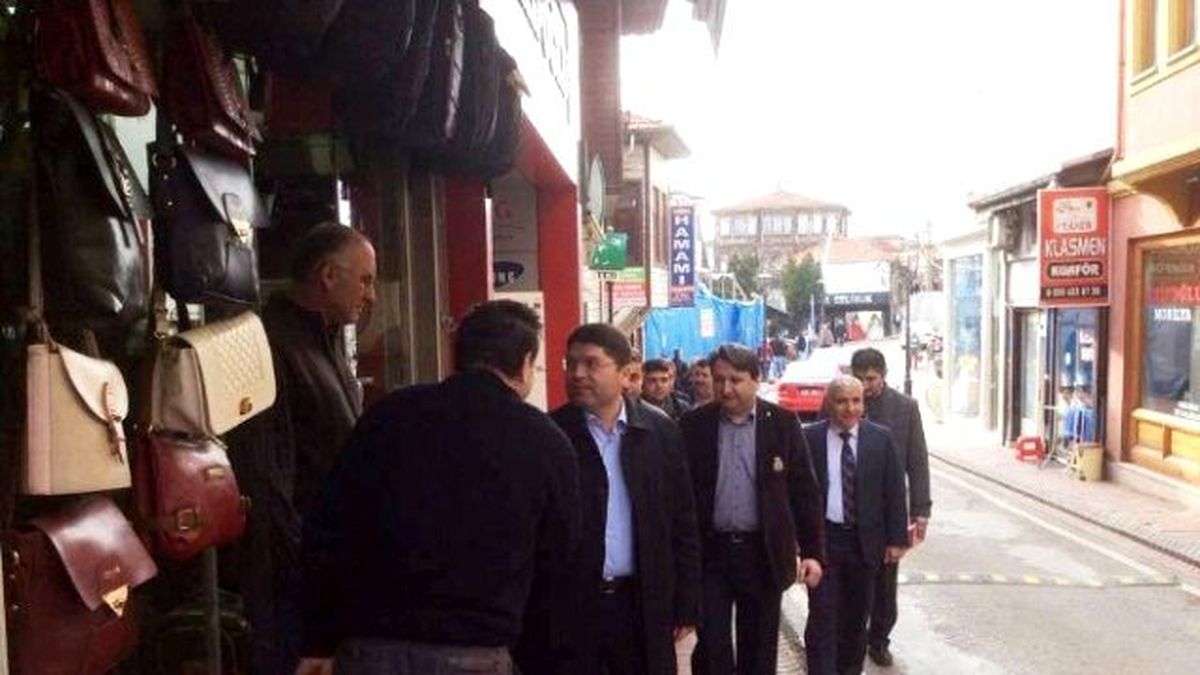 Tunç ve Manav Esnaf Ziyaretlerinde