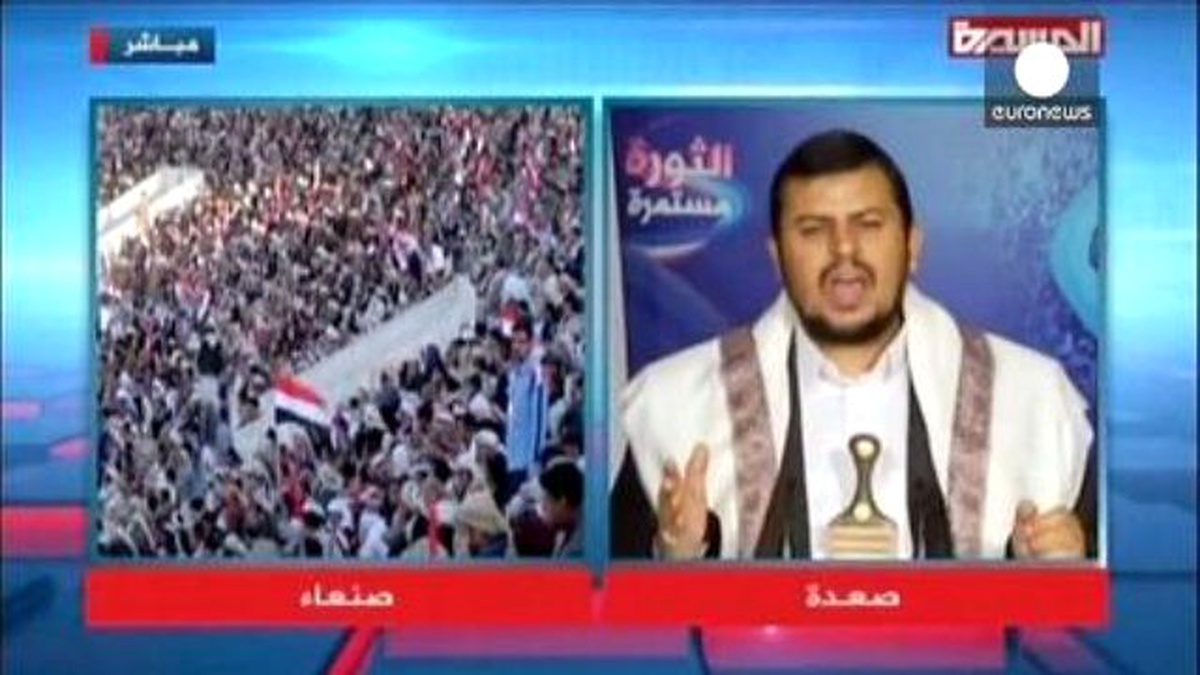 Yemen\'de İktidarı Ele Geçiren Husilerin Lideri Halka Seslendi