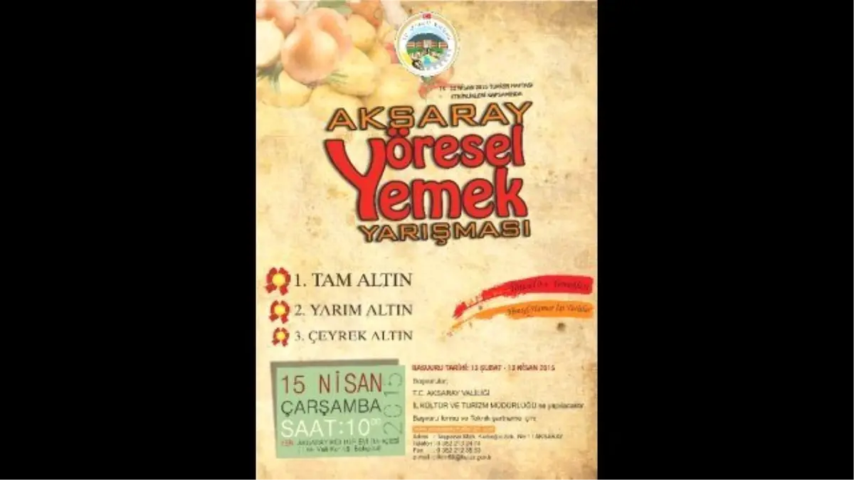 Aksaray\'da Yöresel Yemek Yarışması Düzenleniyor