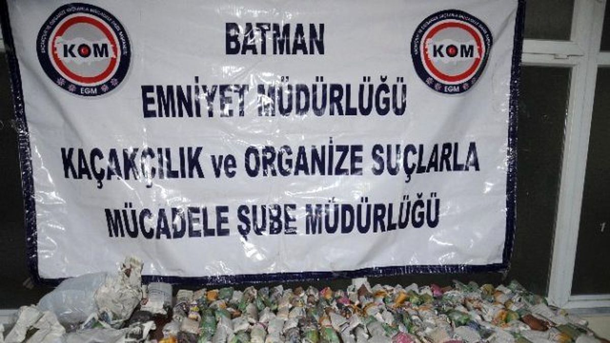 Batman\'da Uyuşturucu Operasyonu