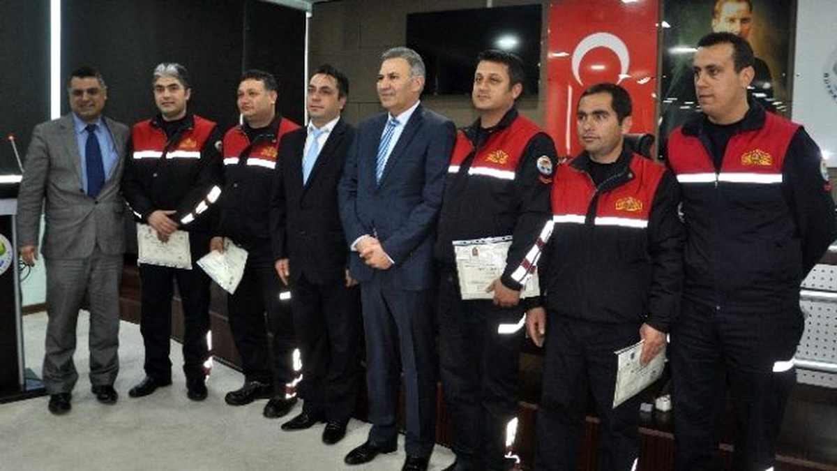 Büyükşehir Belediyesi Personeline İlk Yardım Kursu