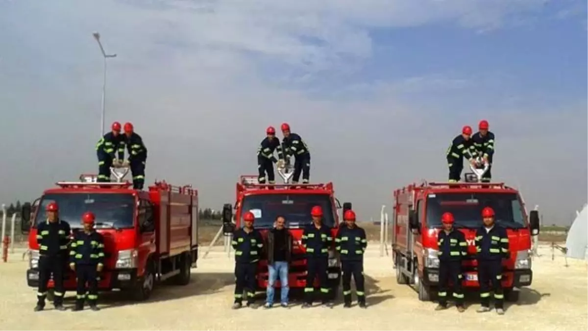 Çadır Kente Tam Donanımlı İtfaiye Birimi