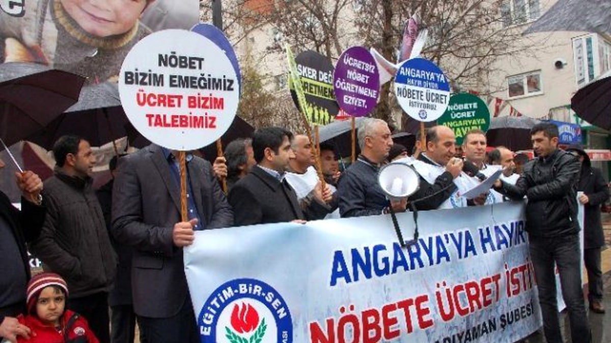 Eğitim Bir-sen\'den, Nöbet Ücreti Açıklaması