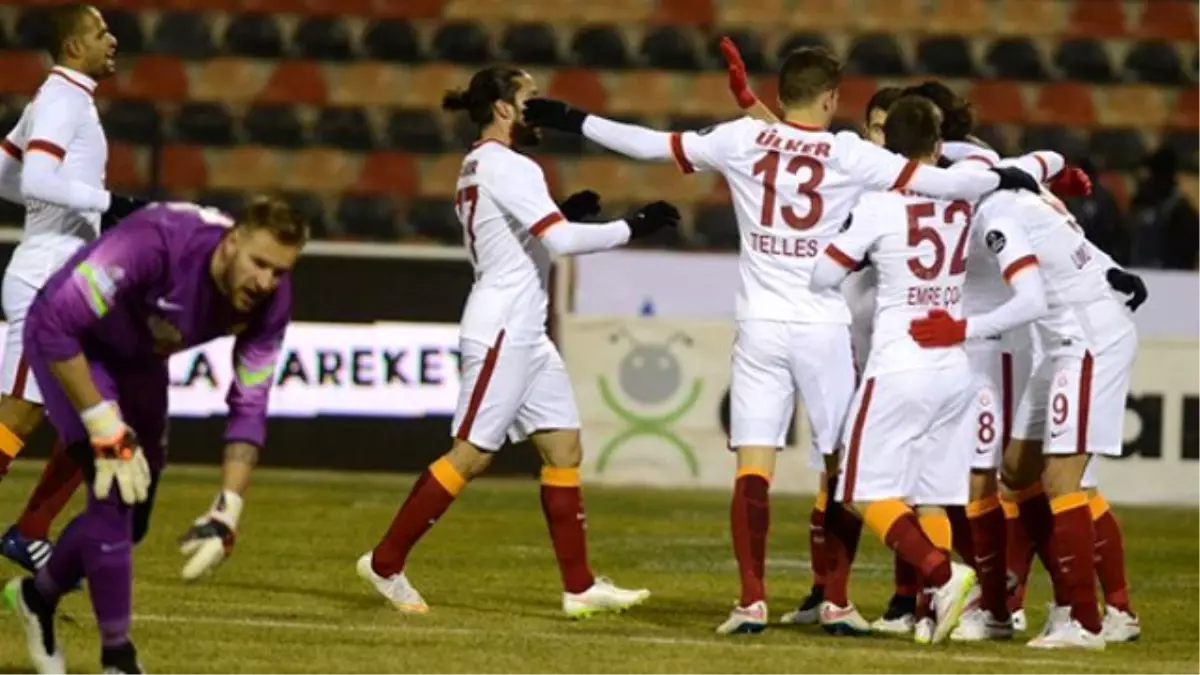 Galatasaray, Eskişehirspor'u 2-1 Yendi