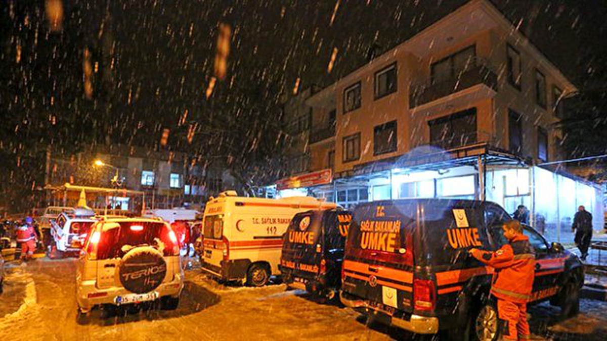 İzmir\'de Dağcıların Mahsur Kalması