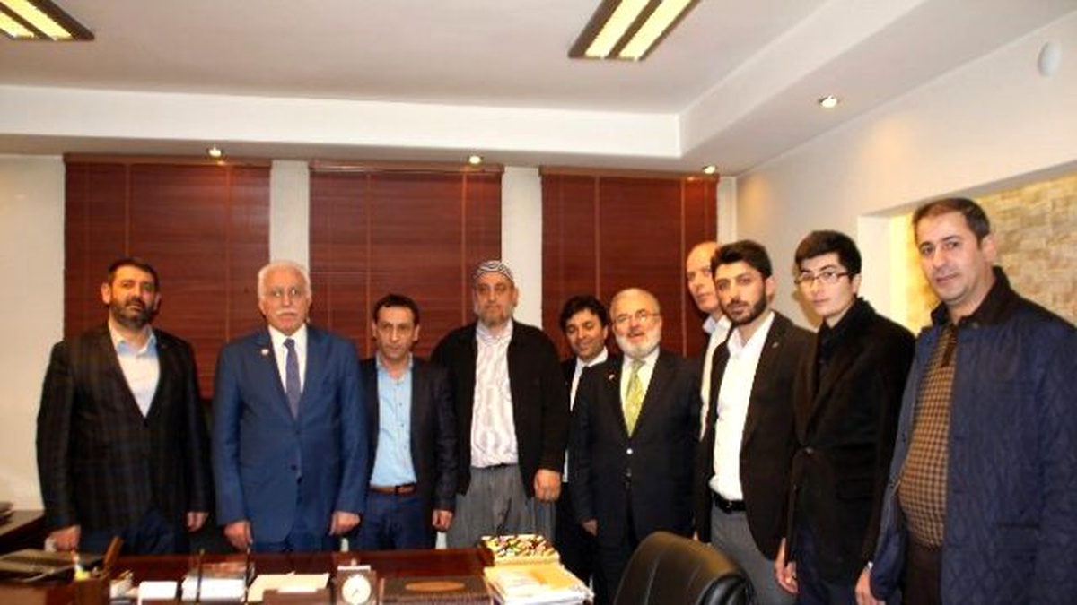 Erzurum MÜSİAD, SP Genel Başkanı Kamalak\'ı Ağırladı