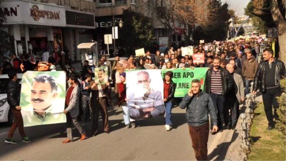 Öcalan\'a Özgürlük Yürüyüşü Yapıldı