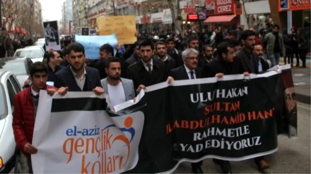 Elazığ\'da Iı. Abdulhamid Han Anısına Yürüyüş Düzenlendi