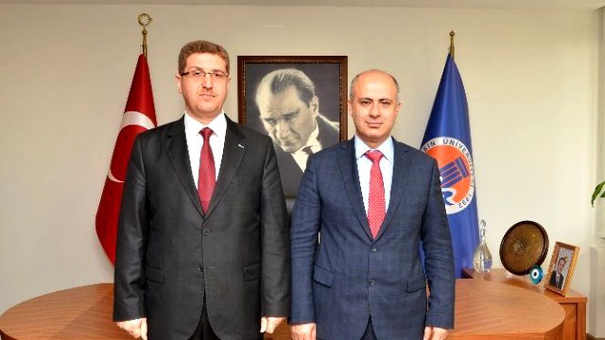 İşkur Müdürü Mutlu\'dan Rektör Çamsarı\'ya Ziyaret