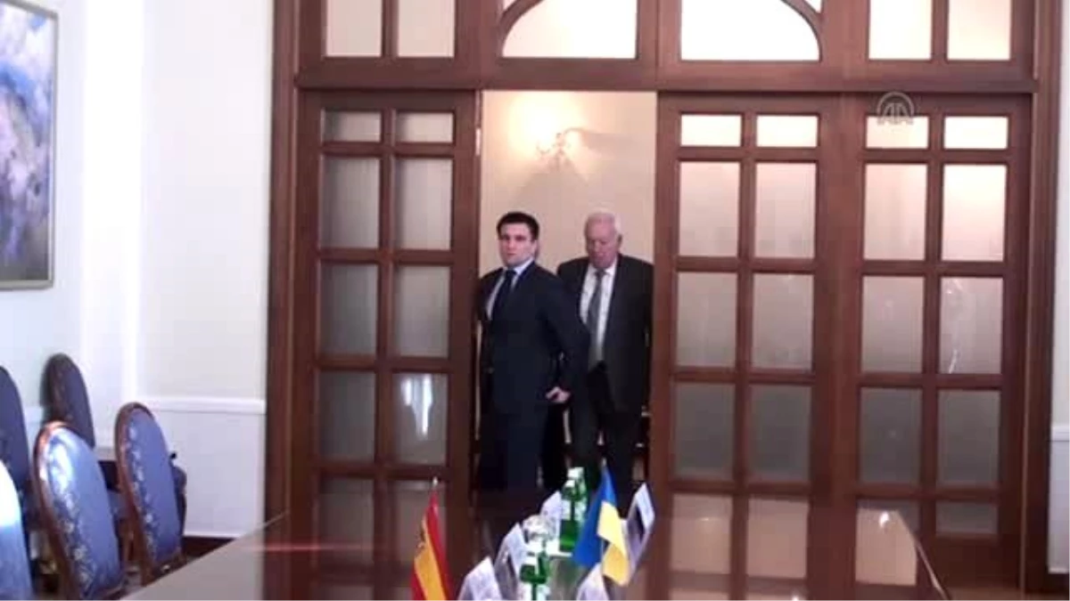 İspanya Dışişleri Bakanı Margallo, Klimkin ile Bir Araya Geldi