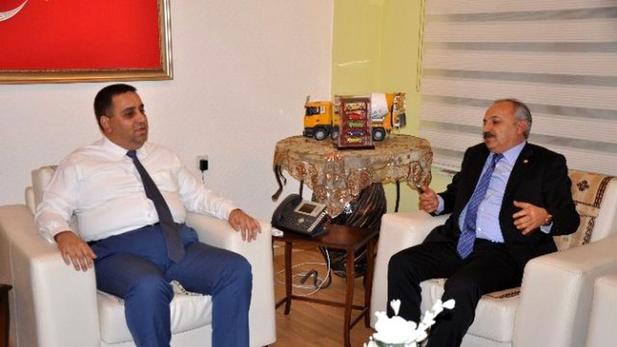 Mesob Başkanı Dinçer, Başkan Can\'ı Ziyaret Etti