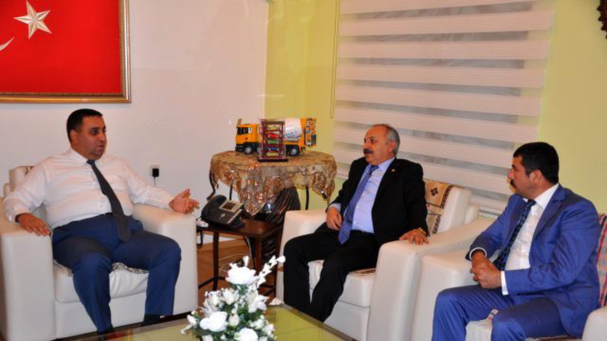 MESOB Başkanı Dinçer, Başkan Can\'ı Ziyaret Etti